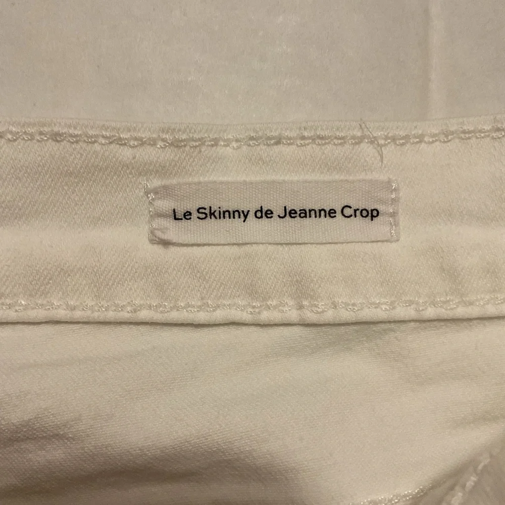 Frame Le Skinny De‎ Jeanne Crop Women’s Jeans size 30 White - Picture 10 of 12